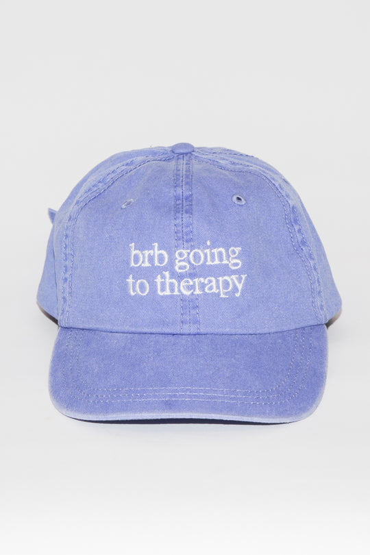 BRB Going to Therapy Baseball Hat