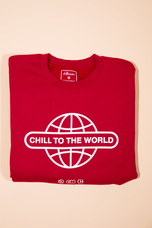 CHILL TO THE WORLD - CREWNECK