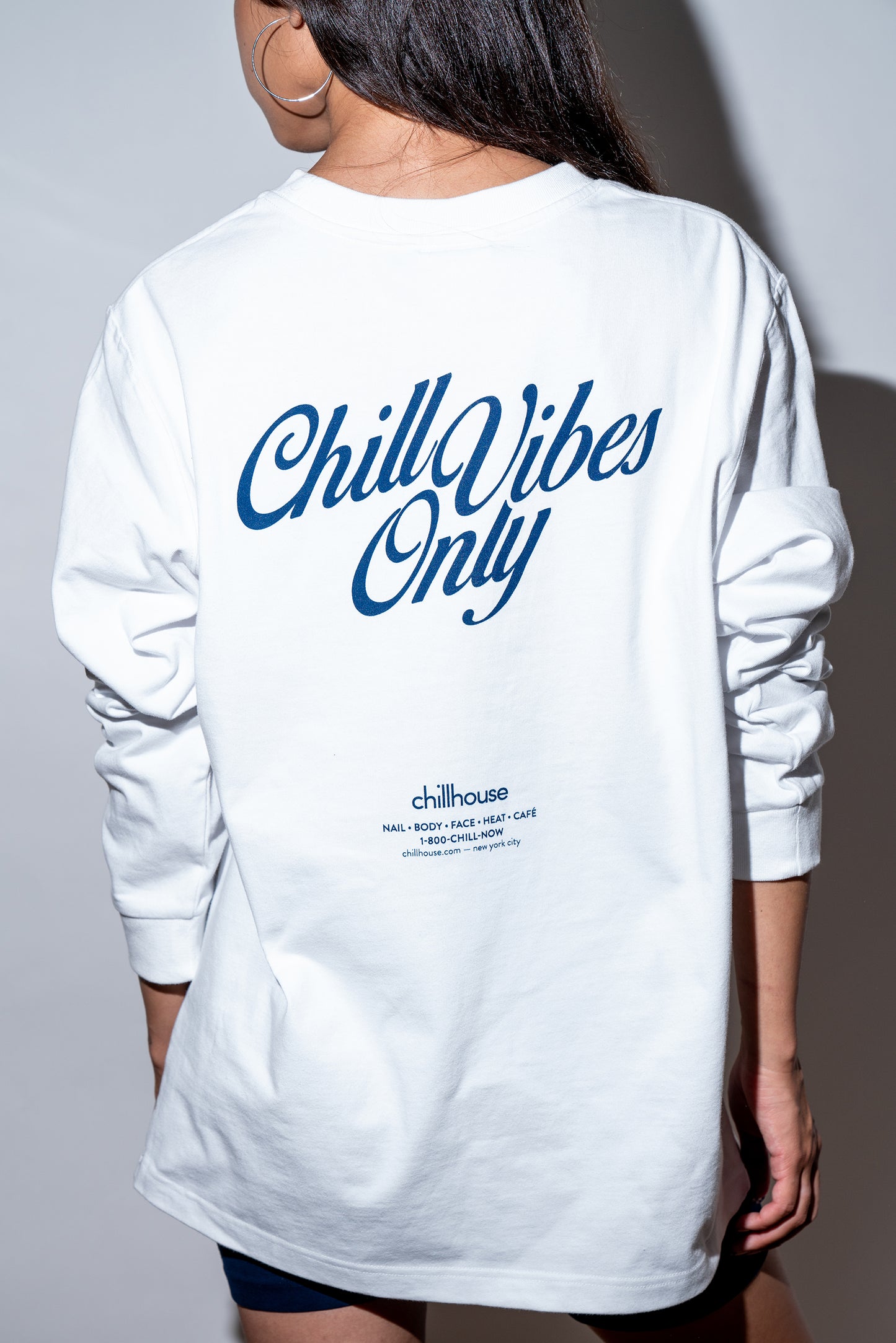 Chill Vibes Only Long Sleeve Tee