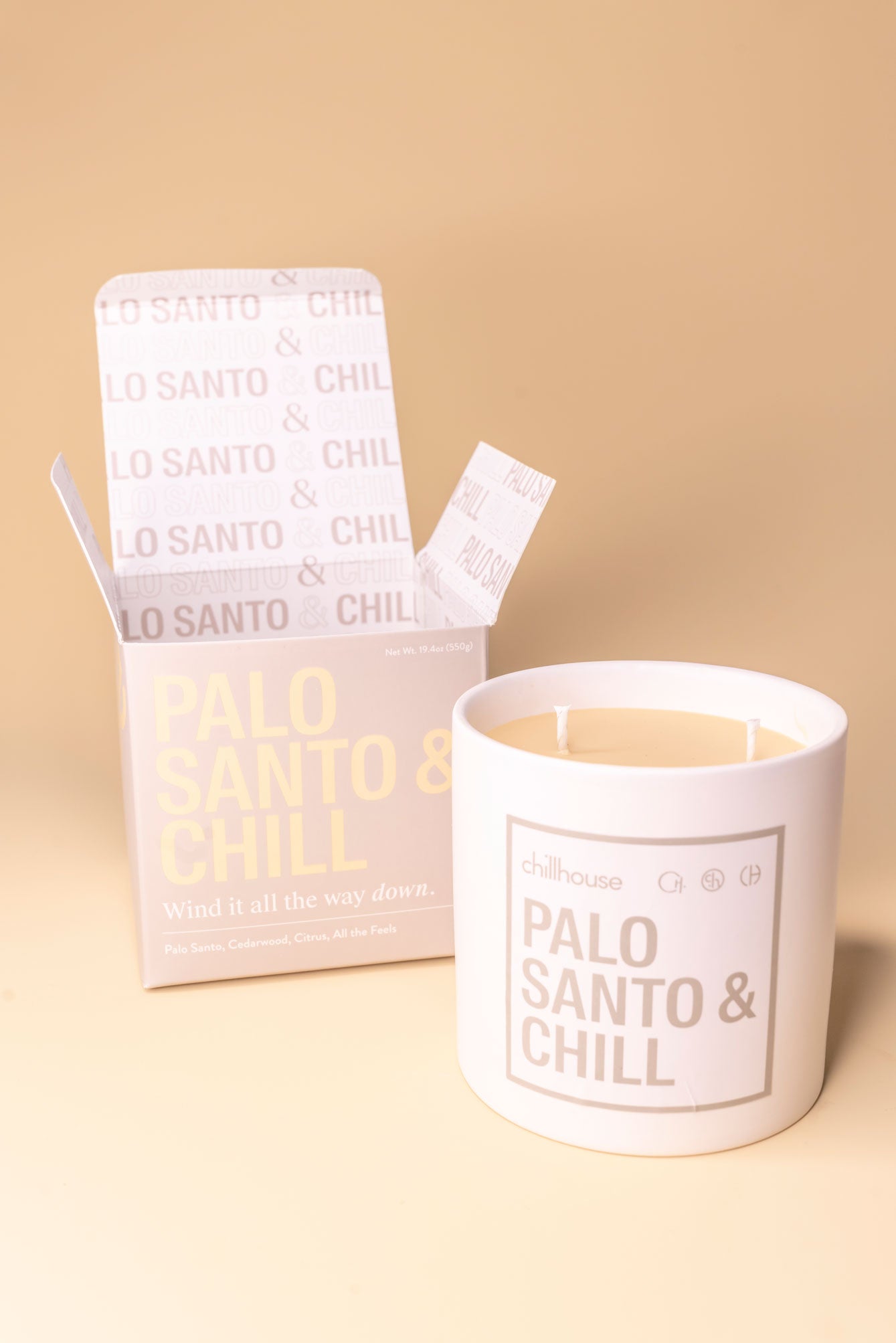 Palo Santo & Chill Candle